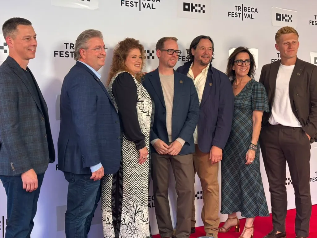 Stealing Magic team on the Tribeca red carpet